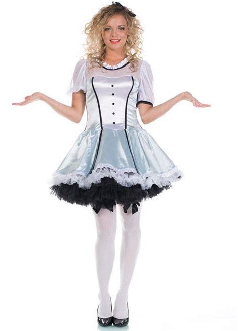 Wonderland Women S Alice Costume Blue Women S Alice In Wonderland Costume