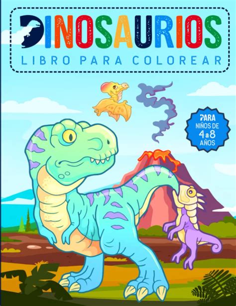 Buy El libro Pre histórico de Dinosaurios para colorear Libro de