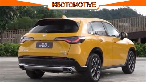 All New Honda Zrv 2023 Crossover Preview Driving And Spec Youtube