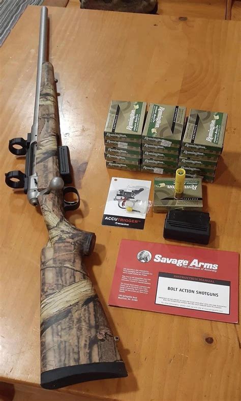 Savage 220 Slug Gun 15 Boxes Of 3 Accutips Rimfire Central Firearm Forum