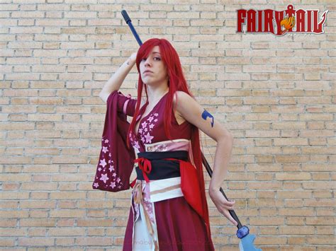 Erza Scarlet Robe Of Yuen Ii By Onlycyn On Deviantart