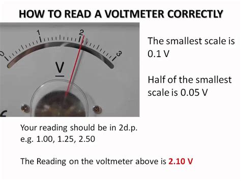 How To Read A Voltmeter Diagram
