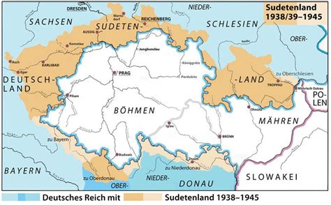 Sudetenland 19381939 1945 German Names German Map Dresden German