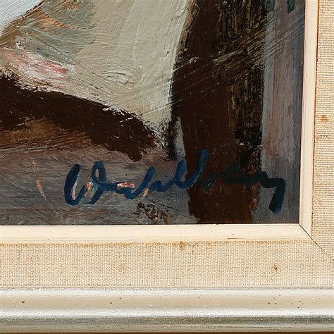 Oil On Panel Signed Bukowskis