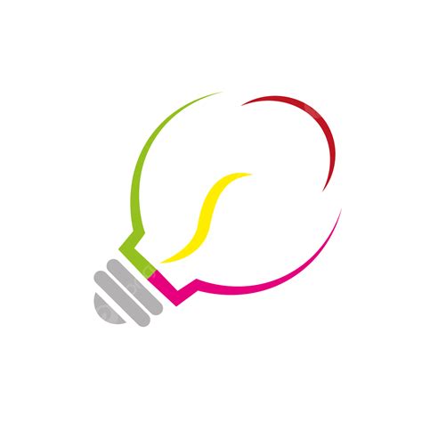 Logo Bola Lampu Vektor Bohlam Logo Ide Png Dan Vektor Dengan