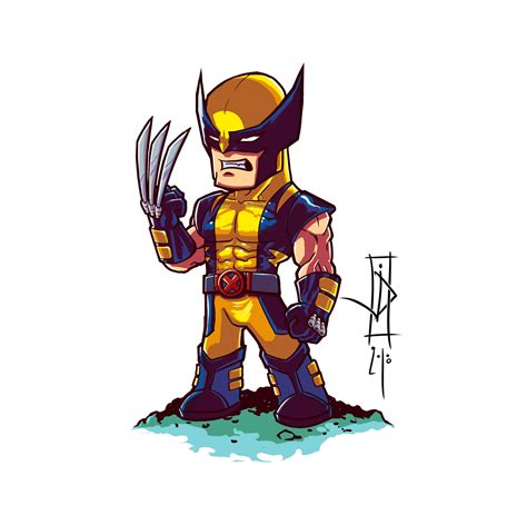 Echa Un Vistazo A Mi Proyecto Behance Wolverine Fan Art