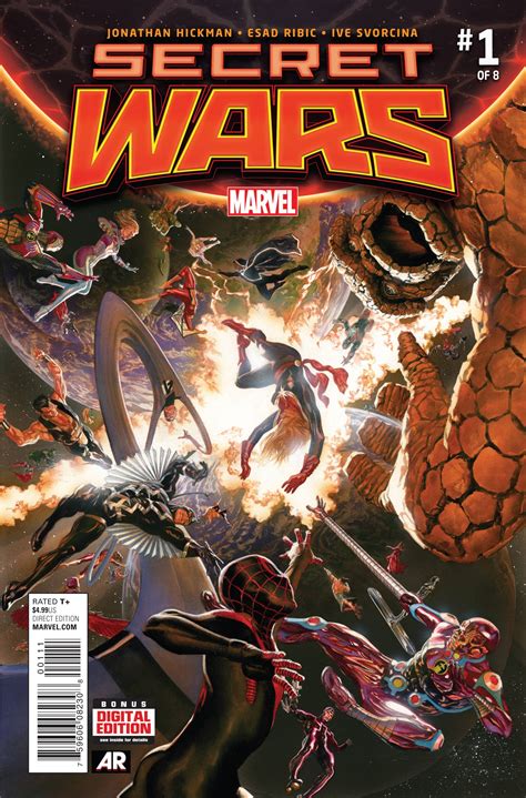 Comic Review Secret Wars 1 Ends The Marvel Universe Bloody