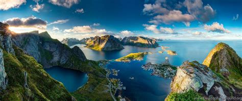 Wallpapers Download 5120x2880 Reinebringen Norway Stunning Landscape