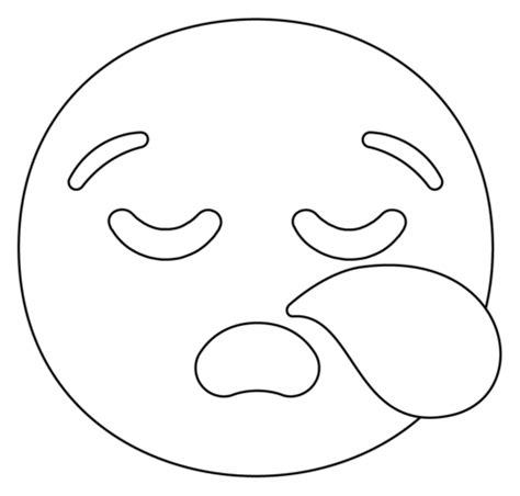 Face With Rolling Eyes Emoji Coloring Page Free Printable 49 OFF