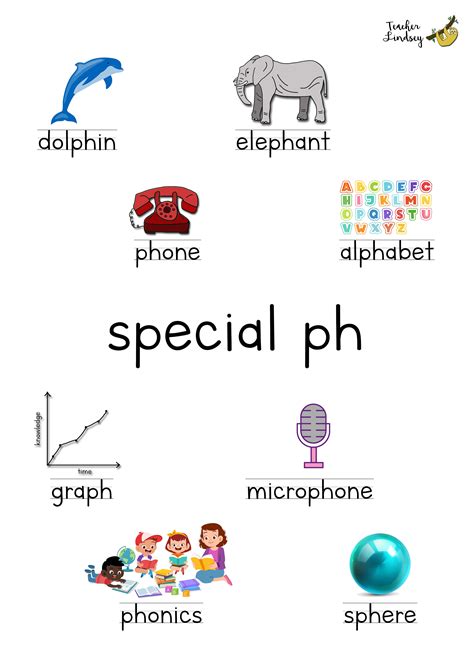 Special Ph Poster By Teacher Lindsey Phonics Reading Phonics Lessons