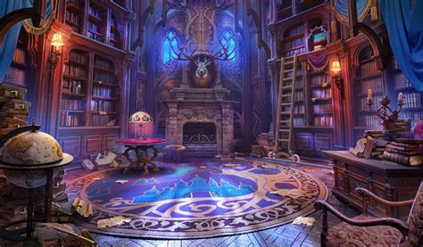 Library By Dj Bekas Fantasy Concept Art Fantasy Artwork Fantasy Art