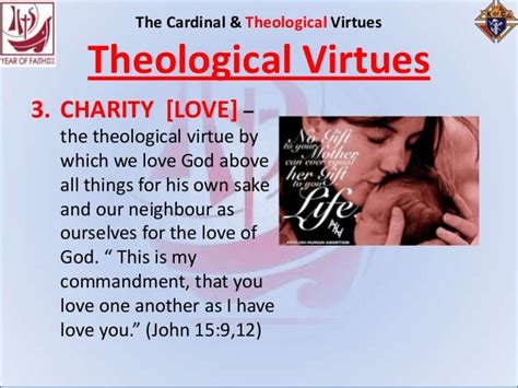 11 Oct 2013 Cardinal And Theological Virtues