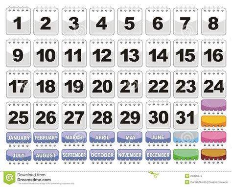 Free Printable Calendar Numbers 1 31 Pdf Month Calendar Printable