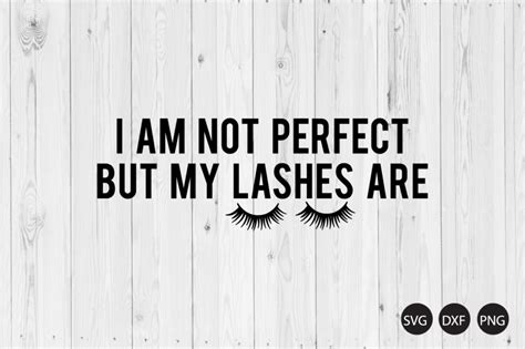 i m not perfect but my lashes are svg make up quote svg make up svg crella