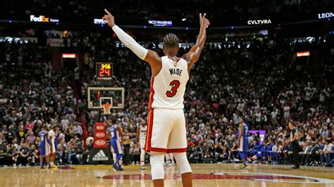 Dwyane Wade Speaks Before Miami Heat Jersey Retirement Miami Herald