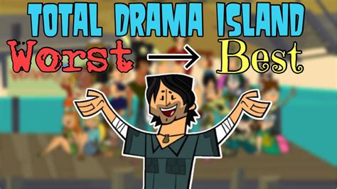 Total Drama Island Characters Ranked Worst To Best Youtube