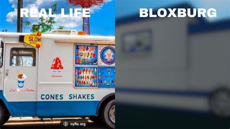 Building A Ice Cream Truck In Bloxburg Youtube