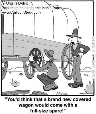 Flat Tires Cartoons And Comics Funny Pictures From Cartoonstock Cowboy Slang Tired Cartoon