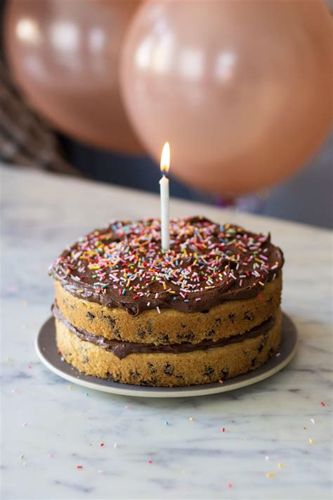 Chocolate Chip Cake Birthday Recipe Bake With Shivesh