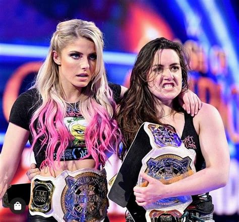 WWE Women S Tag Team Champions Alexa Bliss And Nikki Cross