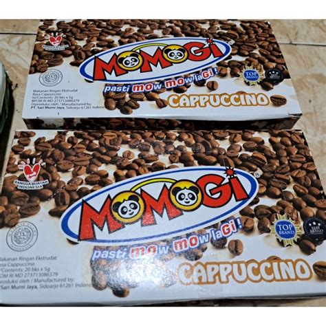 Jual Biskut Momogi Capucino 1 Kardus Isi 20 Pack Momogi 2 Biskuit