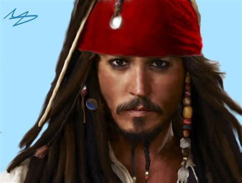 Johnny depp , who's played the pirates of the caribbean thief across four films ( a fifth is on the way ), paid a visit to young patients who are receiving treatment at lady cliento children's hospital in brisbane, australia recently, and in a video of the stopover above, the sight of the seaman has the. Jack Sparrow - Johnny Depp Fan Art (33807158) - Fanpop