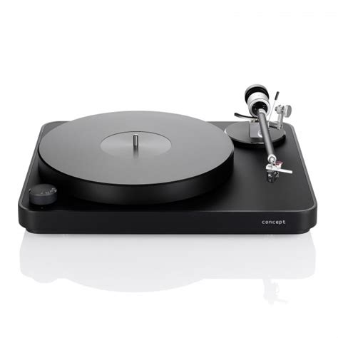 Clearaudio Concept Mc Turntable W Moving Coil Cartridge Black At