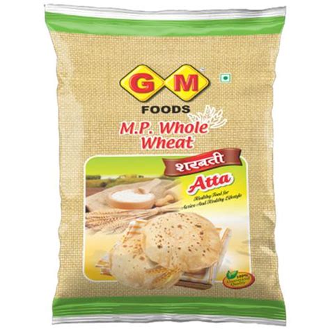 Buy Gm Foods Mp Whole Wheat Atta Sharbati 5 Kg Online At The Best Price