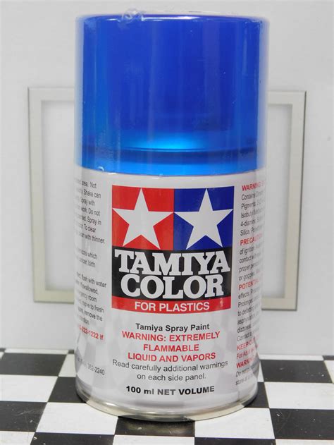 Tamiya Ts 72 Clear Blue Plastic Model Spray Paint Tam85072