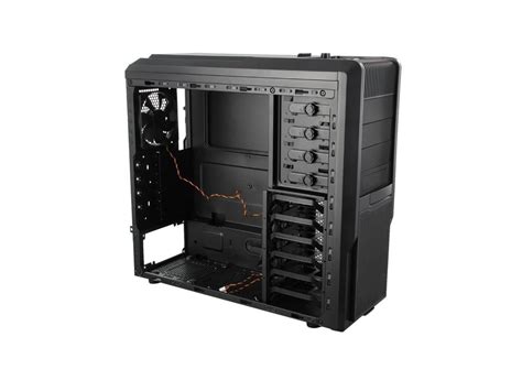 Rosewill R5 Black Gaming Atx Mid Tower Case Comes With 2 X Front Fans