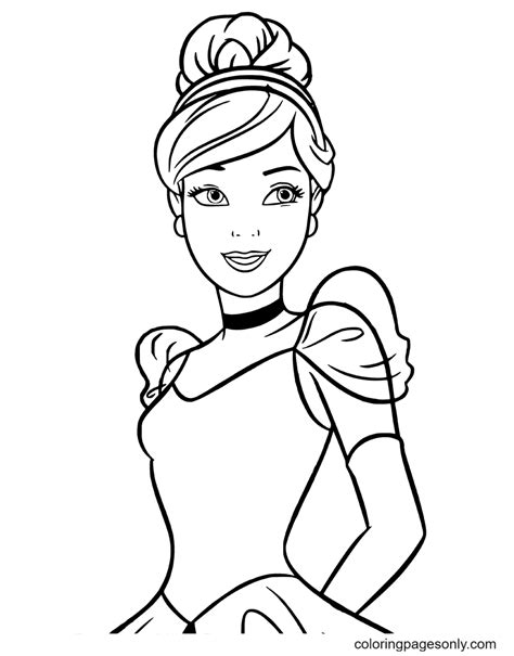 50 Best Ideas For Coloring Cinderella Coloring Image