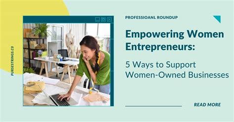 5 Ways To Support Women Owned Businesses Purse Strings