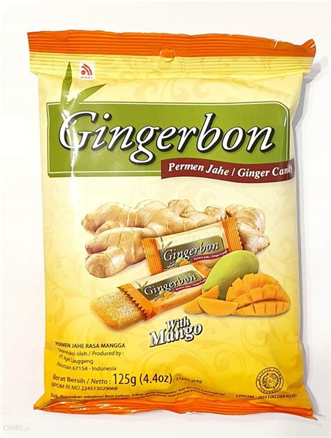 Gingerbon Cukierki Imbirowe Mango 125g Agel Ceny I Opinie Ceneopl