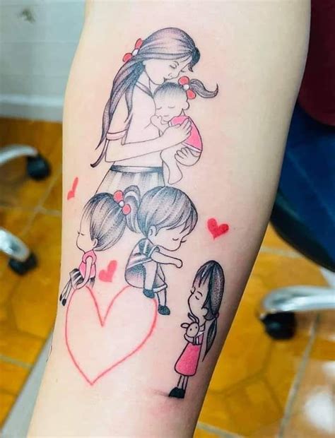 Tatuajes Mama Con Hijos Kulturaupice