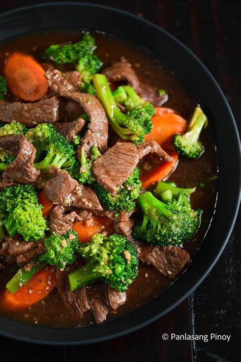 Beef Broccoli Recipe With Carrots Panlasang Pinoy