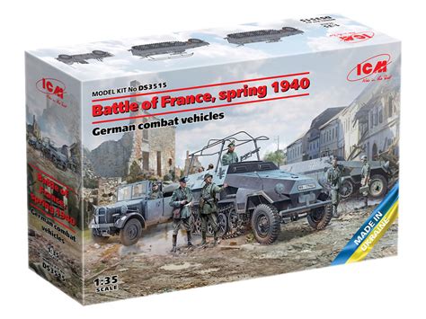 135 Battle Of France Spring 1940 Diorama Set