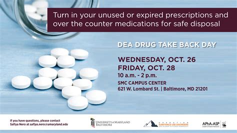 Dea National Prescription Drug Takeback Day The Elm