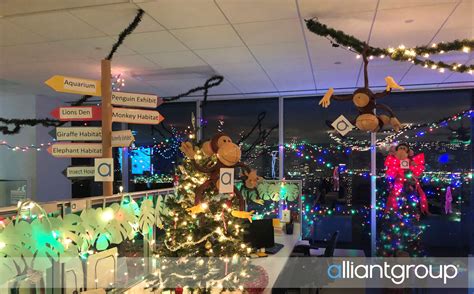 Deck The Halls Holiday Office Decorating Competition