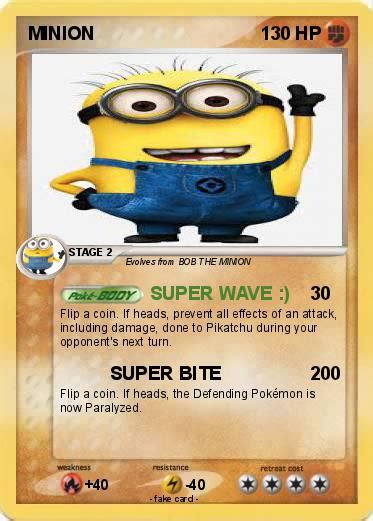 Pokémon Minion 1128 1128 Super Wave My Pokemon Card