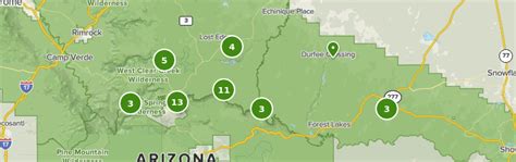 Best Trails In West Clear Creek Wilderness Arizona