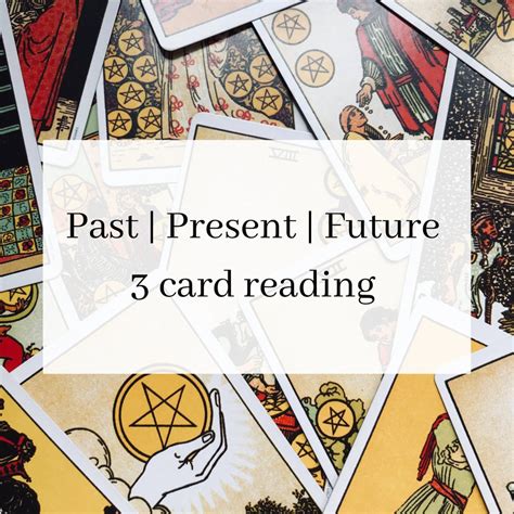 Past Present Future Tarot Reading Spread Etsy