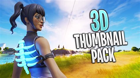 Montage Photo Fortnite 3d How To Make A 3d Fortnite Thumbnail Under 5