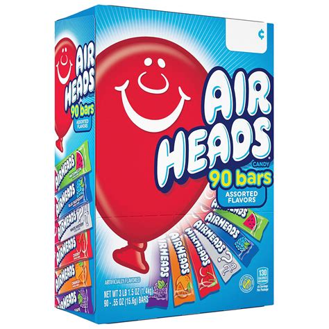 Airheads Variety Pack 055 Oz 90 Ct