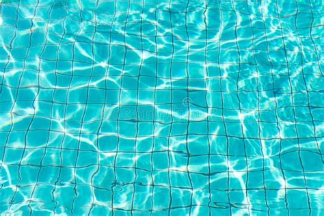 Pool Water With Sun Reflections Stock Photo Image Of Clean Aqua