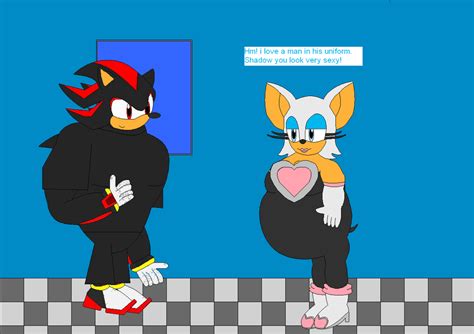 Fat Rouge And Muscle Shadow By Crazysonic00 On Deviantart