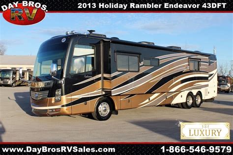 13 Holiday Rambler Endeavor 43dft Luxury Diesel Coach Motorhome Rv Nice