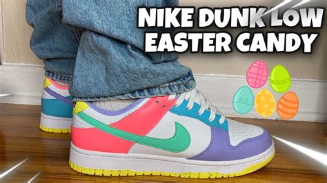 Nike Dunk Low Easter Candy Review On Feet Best Summer Shoe Youtube