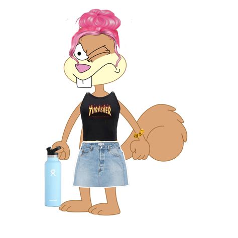 Sandy Freetoedit Sandy Cheeks Sticker By Alexisgunnoe6