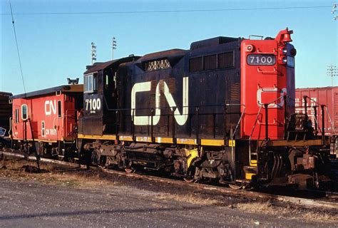Railpicturesca Awmooney Photo The First Of The “sweeps” Cn 7100