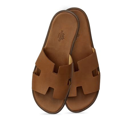 Shop hermes men's sandals with price comparison across 400+ stores in one place. Hermès Izmir Leather Sandals in Gold for Men | Lyst